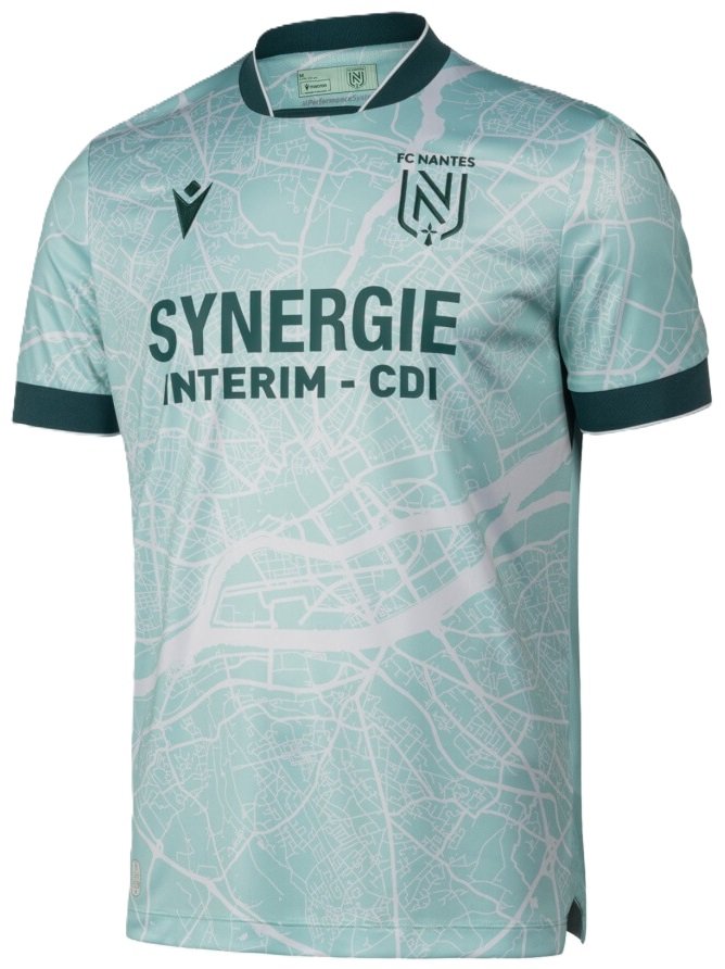 Camisa II FC Nantes 2025 2026 Macron oficial